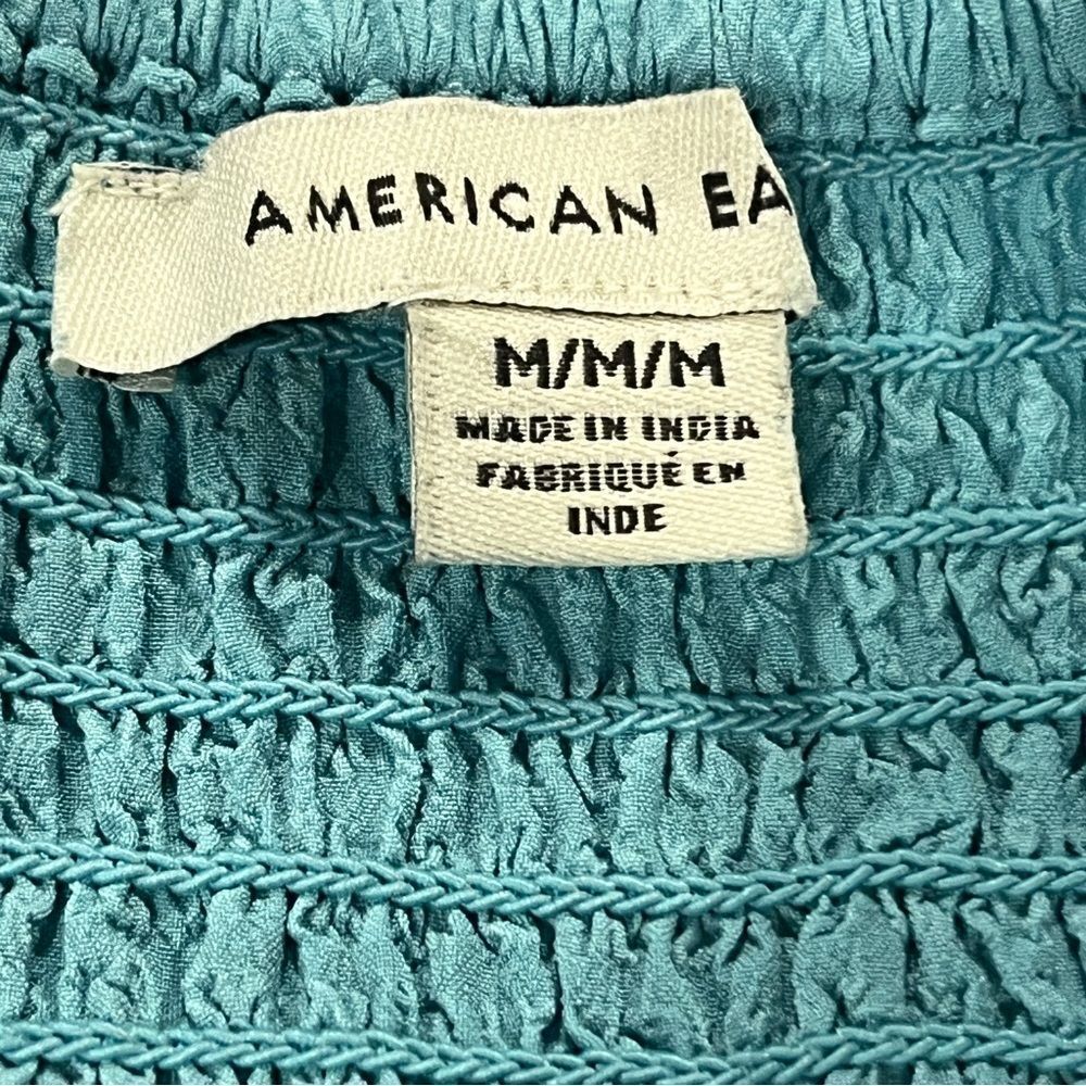 American Eagle Outfitters Sky Blue mini Dress size medium - Picture 7 of 11